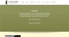 Desktop Screenshot of catesbytrust.org